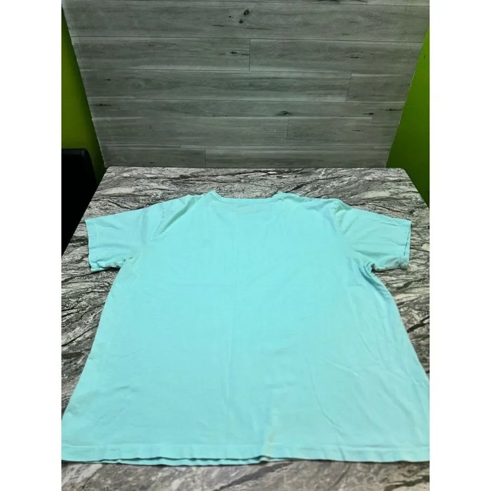 Polo by Ralph Lauren Light Aqua Crew Neck T-Shirt XL